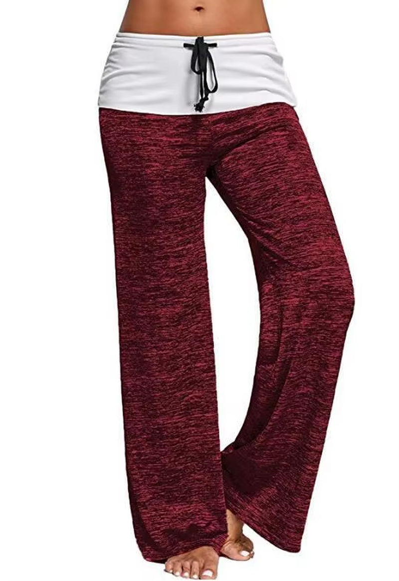 2025 Women's Casual Drawstring Loose Stretch Yoga Pants