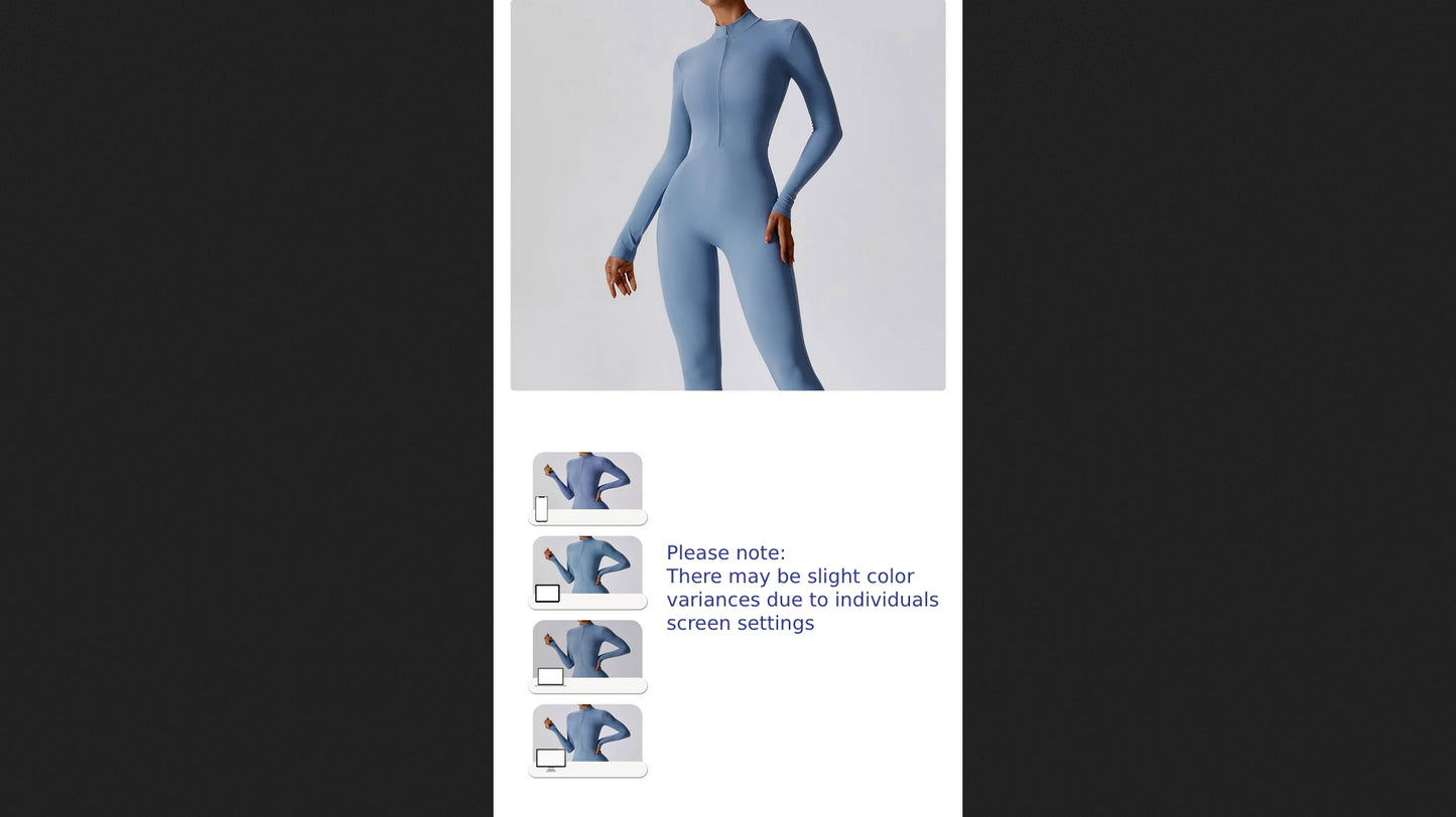 Yoga Boilersuit Long Sleeved Women'S Sportswear Gym Zipper Jumpsuits Workout High-Intensity Fitness One-Piece Skin-Tight Garment
