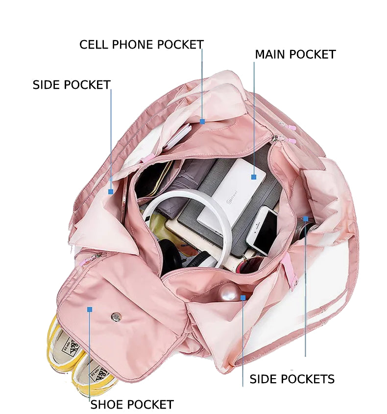 Men and Womens Weekend and Yoga Bag