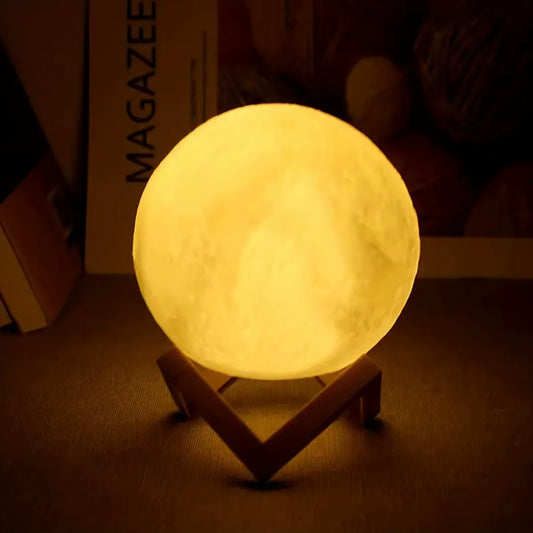 MoonGlow LED Night Light: Perfect for Kids' Rooms & Gifts!